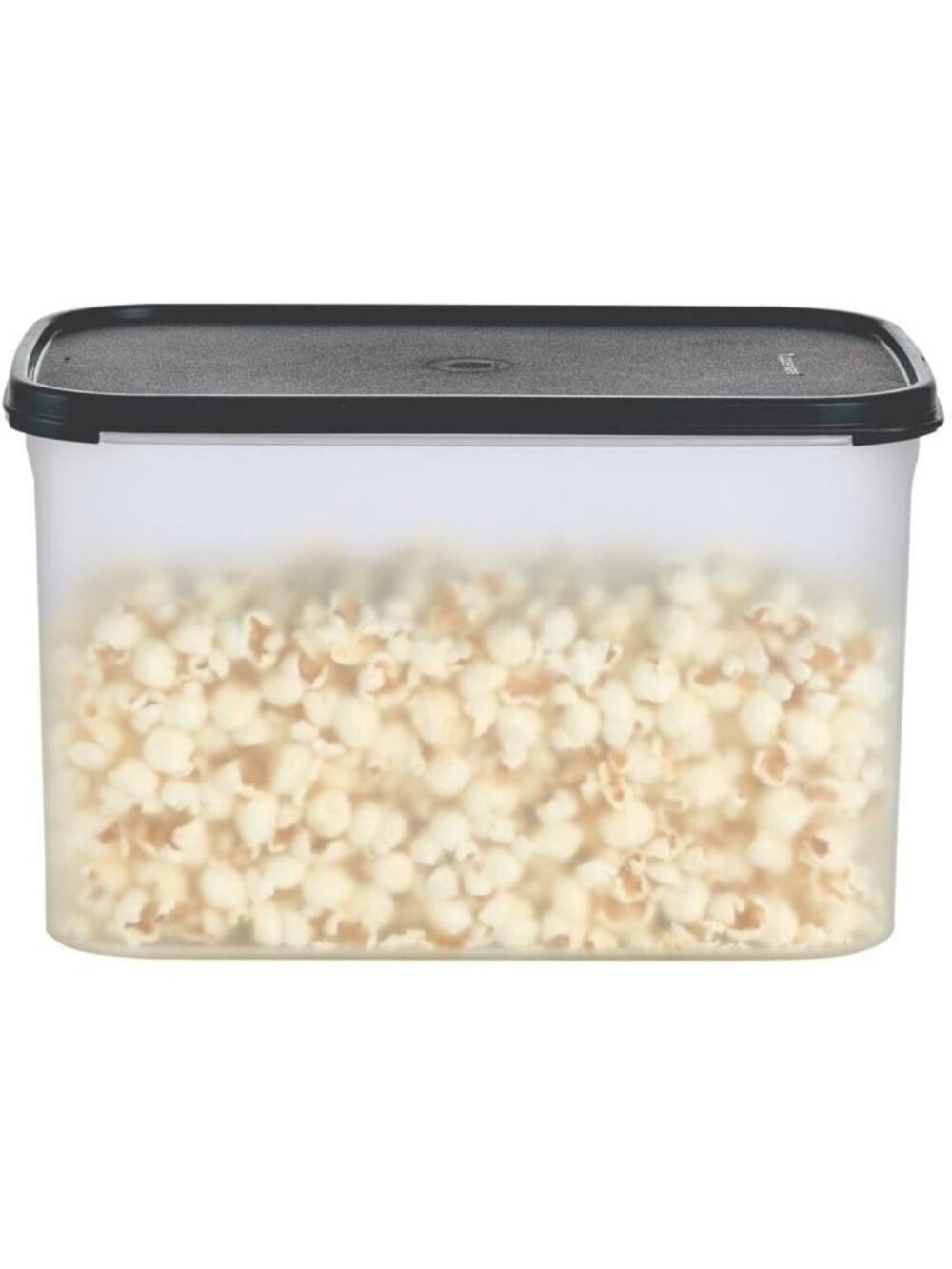 Modular Rectangular Storage Container 27.5 Cup with Black Seal - Airtight
